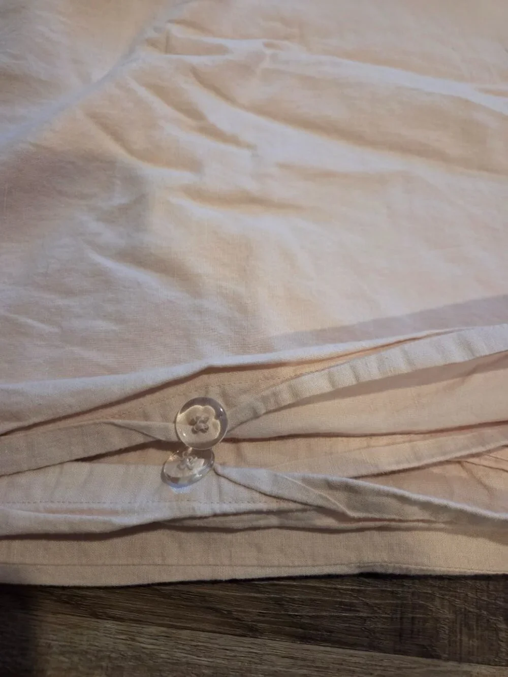Urban outfitters home linen blend queen duvet set